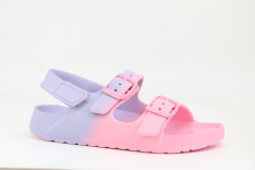 82252-1 розовый-сиреневый 25-2,27-2,28-2,29-2,30-2,32-2 Kapika Туфли Пляж Сандалии ЭВА, Без подклада, ЭВА Лето жен