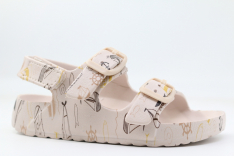 82253-4 Беж 22-2,24-2,25-2,27-2,28-2,29-2 Kapika Туфли Пляж Сандалии ЭВА, Без подклада, ЭВА Лето Муж