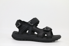 84099-1 Чёр 36-1,37-1,38-1,39-1,40-1 Kapika Туфли Актив.отдых Сандалии Иск.мат, Иск.кожа, ЭВА Лето Муж