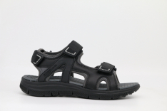 84099-2 черный-серый 36-1,37-1,38-1,39-1,40-1 Kapika Туфли Актив.отдых Сандалии Иск.мат, Иск.кожа, ЭВА Лето Муж