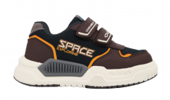 721139с-2 синий-коричневый 26-1,27-1,28-1,29-1,30-1 Kapika П/ботинки Актив.отдых Кроссовки Softshell, Текстиль, ЭВА/ТЭП/ТПУ В/О Муж