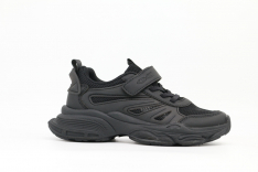 731132н-1 Чёр 32-1,33-1,34-1,35-1,36-1 Kapika П/ботинки Актив.отдых Кроссовки Иск.мат, Без подклада, ЭВА/ТЭП Лето жен