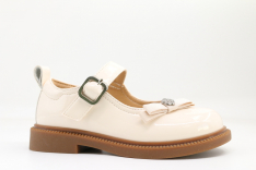 22920п-2 Беж 26-1,27-1,28-1,29-1,30-1 Kapika Туфли Повсед Mary Jane Иск.мат, Кожподклад, Резина Лето жен