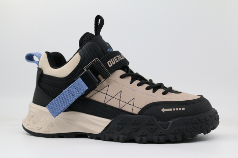 731160-1 черный-бежевый 31-1,32-1,33-1,34-1,35-1 Kapika П/ботинки Актив.отдых Кроссовки Иск.мат, Текстиль, Резина В/О Муж