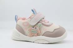 10239-2 бежевый-розовый 19-1,20-1,21-2,22-1 Kapika П/ботинки Актив.отдых Кроссовки Иск.мат, Текстиль, ЭВА В/О жен