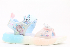 32945п-2 голубой-розовый 26-1,27-1,28-1,29-1,30-1 Kapika Туфли Повсед Сандалии Иск.мат, Текстиль, ЭВА/ТЭП/ПВХ Лето жен