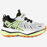 731136-1 серый-салатовый 33-1,34-1,35-1,36-1,37-1 Kapika П/ботинки Актив.отдых Кроссовки Иск.мат, Текстиль, ЭВА/ТЭП В/О Муж