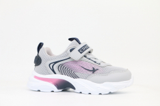 731148-3 серый/розовый 31-1,32-1,33-1,34-1,35-1 Kapika П/ботинки Актив.отдых Кроссовки Иск.мат, Текстиль, ЭВА/ПВХ В/О жен