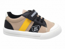 100-815A Беж 25-2,26-2,27-2,28-2,29-2,30-2 Indigo kids П/ботинки Актив.отдых Полукеды Текстиль, Текстиль, ПВХ Лето Муж