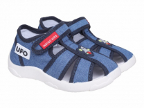 105-080A2 джинс 24-2,25-2,26-2,27-2,28-2,29-2,30-2 Indigo kids П/ботинки Повсед Сандалеты Текстиль, Текстиль, ТЭП Лето Муж