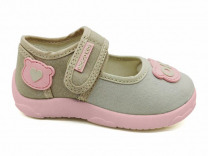 105-052B Сер 24-2,25-2,26-2,27-2,28-2,29-2,30-2 Indigo kids Туфли Повсед Mary Jane Текстиль, Текстиль, ТЭП Лето жен