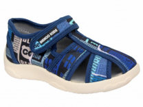 105-065M Син 24-2,25-2,26-2,27-2,28-2,29-2,30-2 Indigo kids П/ботинки Повсед Сандалеты Текстиль, Текстиль, ТЭП Лето Муж