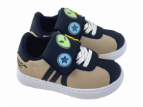 40-425B Беж 25-2,26-2,27-2,28-2,29-2,30-2 Indigo kids П/ботинки Актив.отдых Кроссовки Иск.мат, Текстиль, ЭВА В/О Муж