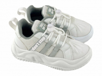 40-454B Бел 32-2,33-2,34-2,35-2,36-2,37-2 Indigo kids П/ботинки Актив.отдых Кроссовки Иск.мат, Текстиль, ЭВА В/О жен