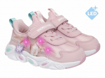 90-523A Роз 23-2,24-2,25-2,26-2 Indigo kids П/ботинки Актив.отдых Кроссовки Иск.мат, Текстиль, ЭВА В/О жен