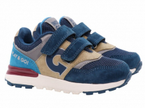 90-600G2 Синий / бежевый 29-2,30-2,31-2,32-2,33-2,34-2 Indigo kids П/ботинки Актив.отдых Кроссовки Нат.кожа, Текстиль, ЭВА / ТЭП В/О Муж