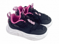 92-042C Чёрный / фуксия 31-2,32-2,33-2,34-2,35-2,36-2 Indigo kids П/ботинки Актив.отдых Кроссовки Иск.мат, Текстиль, ЭВА В/О жен