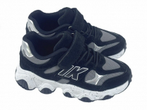 92-058C Чёрный / серый 32-2,33-2,34-2,35-2,36-2,37-2 Indigo kids П/ботинки Актив.отдых Кроссовки Иск.мат, Текстиль, ЭВА / ТЭП В/О Муж