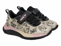 92-952A Беж 30-2,31-2,32-2,33-2,34-2,35-2 Indigo kids П/ботинки Актив.отдых Кроссовки Текстиль, Текстиль, ЭВА В/О жен