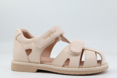 10910п-5 св.бежевый 19-1,20-1,21-1,22-1,23-1 Kapika П/ботинки Повсед Сандалеты Иск.мат, Кожподклад, ТЭП (термоэластопласт) Лето жен