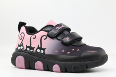 71515с-1 черный-розовый 21-1,22-1,23-1,24-1,25-1 Kapika П/ботинки Актив.отдых Кроссовки Softshell, Текстиль, ЭВА/ТПР В/О жен