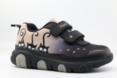 71515с-2 черный-бежевый 21-1,22-1,23-1,24-1,25-1 Kapika П/ботинки Актив.отдых Кроссовки Softshell, Текстиль, ЭВА/ТПР В/О жен