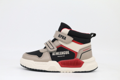 721138c-1 черный-бежевый 28-1,29-1,30-1,31-1,32-1 Kapika Ботинки Актив.отдых Кроссовки Иск.мат, Текстиль, ЭВА/ТЭП/ТПУ В/О Муж