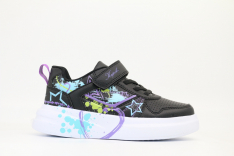 731149-2 Чёр 31-1,32-1,33-1,34-1,35-1 Kapika П/ботинки Актив.отдых Кроссовки Иск.мат, Текстиль, ЭВА В/О жен