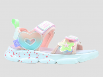 32947п-1 Роз 28-1,29-1,30-1,31-1,32-1 Kapika Туфли Актив.отдых Сандалии Иск.мат, Текстиль, полиуретан/ТЭП Лето жен