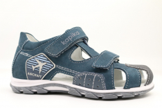 31925-3 Син 25-1,26-1,27-1,28-1,29-1 Kapika П/ботинки Повсед Сандалеты Нат.кожа, Кожподклад, ТЭП (термоэластопласт) Лето Муж