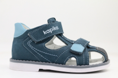 31928-1 Син 23-1,24-1,25-1,26-1,27-1 Kapika П/ботинки Орто/проф Сандалеты Нат.кожа, Кожподклад, ТЭП (термоэластопласт) Лето Муж