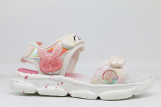 32944п-1 белый-розовый 28-1,29-1,30-1,31-1,32-1 Kapika Туфли Актив.отдых Сандалии Иск.мат, Текстиль, полиуретан/ТЭП Лето жен