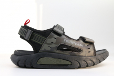 33837п-2 Чёр 33-1,34-1,35-1,36-1,37-1 Kapika Туфли Актив.отдых Сандалии Иск.мат, Текстиль, ЭВА Лето Муж