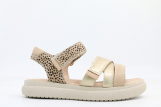 33911к-1 Беж 33-1,34-1,35-1,36-1,37-1 Kapika Туфли Повсед Сандалии Иск.мат, Кожподклад, ТЭП (термоэластопласт) Лето жен