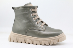52592ут-2 Олив 26-1,27-1,28-1,29-1,30-1 Kapika Ботинки Повсед Дерби Нат.кожа, Байка/Флис, ТЭП (термоэластопласт) В/О жен