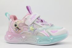 721130-1 розовый-бирюзовый 23-1,24-1,25-1,26-1,27-1 Kapika П/ботинки Актив.отдых Кроссовки Иск.мат, Текстиль, ЭВА/ПВХ В/О жен