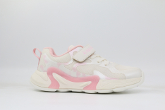 721151-1 белый-розовый 28-1,29-1,30-1,31-1,32-1 Kapika П/ботинки Актив.отдых Кроссовки Иск.мат, Текстиль, ЭВА/ТЭП/ТПУ В/О жен