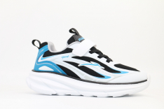 731154-1 черный-голубой 33-1,34-1,35-1,36-1,37-1 Kapika П/ботинки Актив.отдых Кроссовки Иск.мат, Текстиль, ЭВА В/О Муж