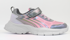 731186с-1 серый/розовый 33-1,34-1,35-1,36-1,37-1 Kapika П/ботинки Актив.отдых Кроссовки Softshell, Текстиль, ЭВА В/О жен