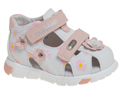 R562390153W Бел 21-1,22-2,23-1,24-1,25-2,26-1 Сказка П/ботинки Повсед Сандалеты Иск.мат, Кожподклад Лето жен