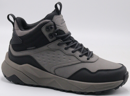 C9444-10 Сер 41-1,42-2,43-2,44-2,45-1 Strobbs Ботинки Повсед Оксфорд Нат.кожа, Нат.шерсть, ЭВА,Резина Зима Муж