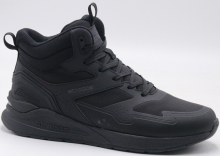 C9449-3 Чёр 41-1,42-2,43-2,44-2,45-1 Strobbs Ботинки Повсед Оксфорд Иск.мат, Thinsulate, ЭВА,Резина,ТПУ вставка Зима Муж