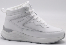 F8536-6 Бел 36-1,37-2,38-2,39-2,40-1 Strobbs Ботинки Актив.отдых Кроссовки Иск.мат, Нат.шерсть, ЭВА,Резина,ТПУ вставка Зима жен