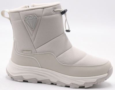 F8505-16 Беж 36-1,37-2,38-2,39-2,40-1 Strobbs П/сапоги Повсед Дутики Иск.мат, Иск.шерсть, ЭВА,Резина Зима жен