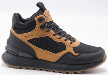 F8507-17 Кор 36-1,37-2,38-2,39-2,40-1 Strobbs Ботинки Актив.отдых Кроссовки Иск.мат, Нат.шерсть, ЭВА,Резина,ТПУ вставка Зима Муж