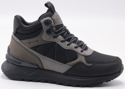 F8507-19 хаки 36-1,37-2,38-2,39-2,40-1 Strobbs Ботинки Актив.отдых Кроссовки Иск.мат, Нат.шерсть, ЭВА,Резина,ТПУ вставка Зима Муж