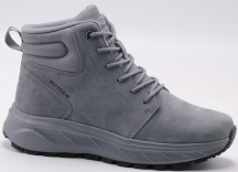 F8516-10 Сер 36-1,37-2,38-2,39-2,40-1 Strobbs Ботинки Повсед Дерби Нат.кожа, Нат.мех, ЭВА,ТПР Зима жен