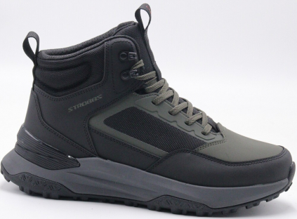 C9457-19 хаки 41-1,42-2,43-2,44-2,45-1 Strobbs Ботинки Повсед Оксфорд Иск.мат, Нат.шерсть, ЭВА,ТПР,ТПУ вставка Зима Муж