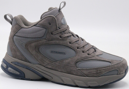 C9461-10 Сер 41-1,42-2,43-2,44-2,45-1 Strobbs Ботинки Актив.отдых Кроссовки Иск.мат, Нат.шерсть, ЭВА,ТПР Зима Муж
