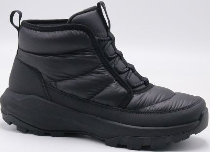 C9464-3 Чёр 41-1,42-2,43-2,44-2,45-1 Strobbs Ботинки Повсед Дутики Иск.мат, Байка/Флис, ЭВА,Резина Зима Муж
